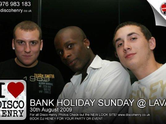 August Bank Holiday Sunday in 2009 at Lava Ignite. Photo: Disco Henry