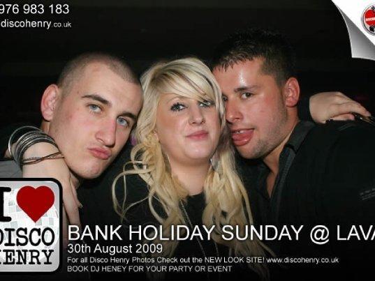 August Bank Holiday Sunday in 2009 at Lava Ignite. Photo: Disco Henry