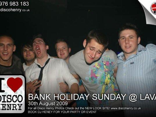 August Bank Holiday Sunday in 2009 at Lava Ignite. Photo: Disco Henry