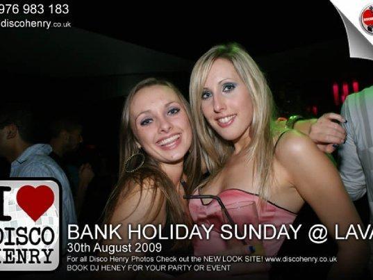 August Bank Holiday Sunday in 2009 at Lava Ignite. Photo: Disco Henry