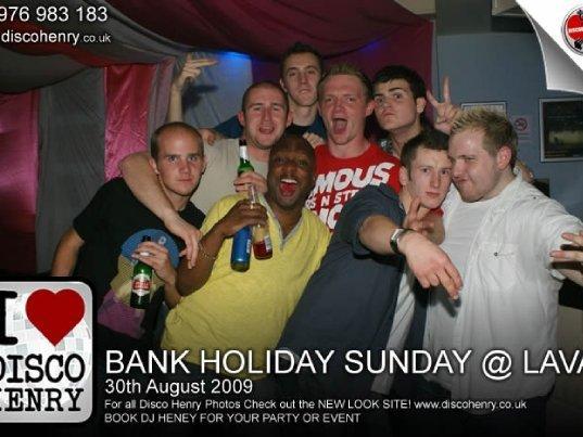 August Bank Holiday Sunday in 2009 at Lava Ignite. Photo: Disco Henry