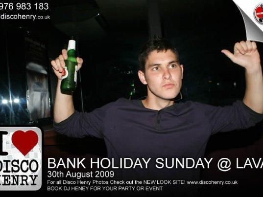 August Bank Holiday Sunday in 2009 at Lava Ignite. Photo: Disco Henry