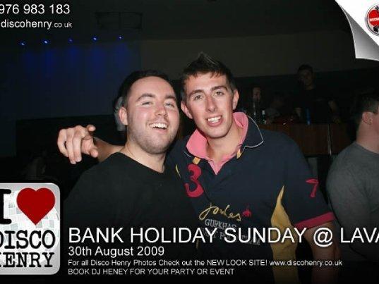 August Bank Holiday Sunday in 2009 at Lava Ignite. Photo: Disco Henry