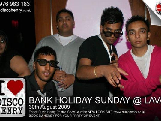 August Bank Holiday Sunday in 2009 at Lava Ignite. Photo: Disco Henry