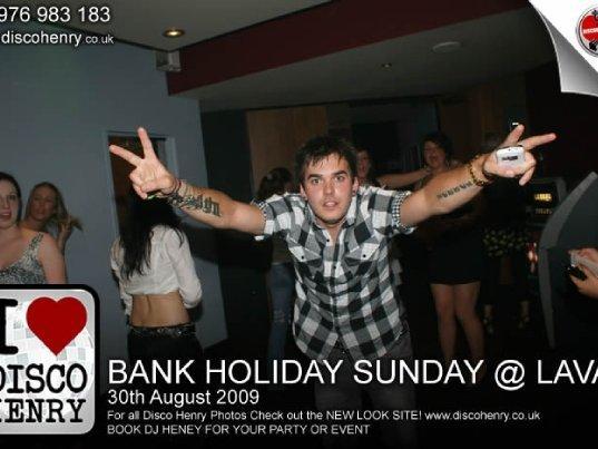 August Bank Holiday Sunday in 2009 at Lava Ignite. Photo: Disco Henry