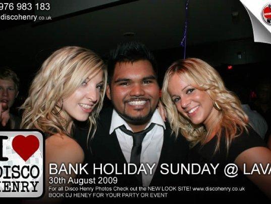 August Bank Holiday Sunday in 2009 at Lava Ignite. Photo: Disco Henry