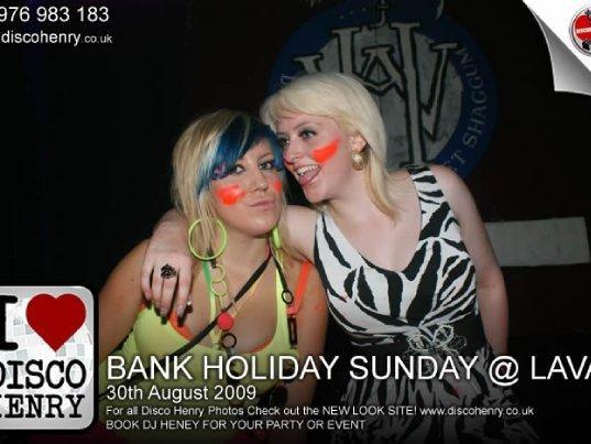 August Bank Holiday Sunday in 2009 at Lava Ignite. Photo: Disco Henry