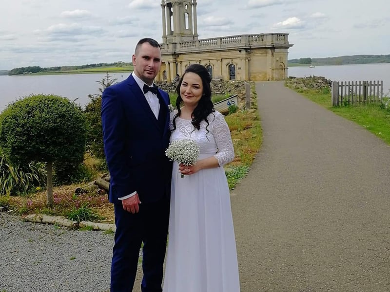 Mr and Mrs Horecny got married on May 28 at Rutland registry office - congratulations to the happy couple!