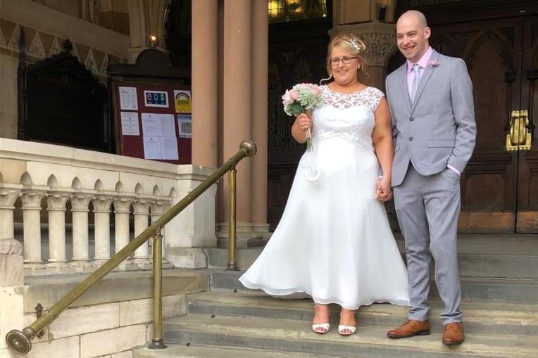 Joey and Amy Smith tied the knot on May 20 in the ceremony room at the Guildhall in Northampton - congratulations to the newly weds!