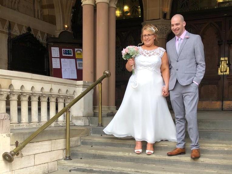 Joey and Amy Smith tied the knot on May 20 in the ceremony room at the Guildhall in Northampton - congratulations to the newly weds!