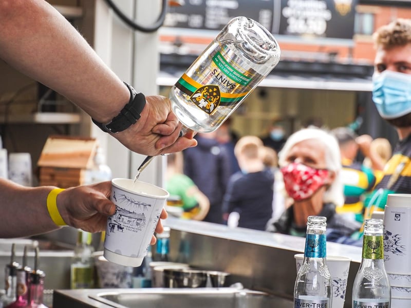 Warner's Gin Barn at Franklin's Gardens on Sunday, June 6 2021.