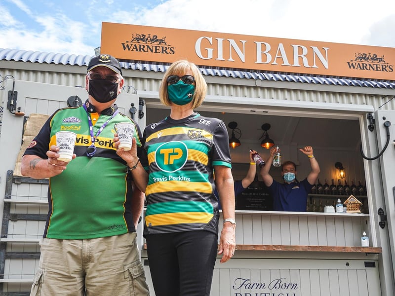 Warner's Gin Barn at Franklin's Gardens on Sunday, June 6 2021.