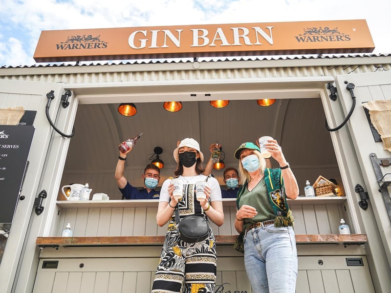 Warner's Gin Barn at Franklin's Gardens on Sunday, June 6 2021.