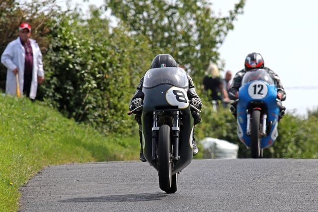 Richard Ford (No 12 in picture, behind Guy Martin) 10 wins (2008-19) Classic 250 x3, Classic 1000 x7 Junior Support B x2