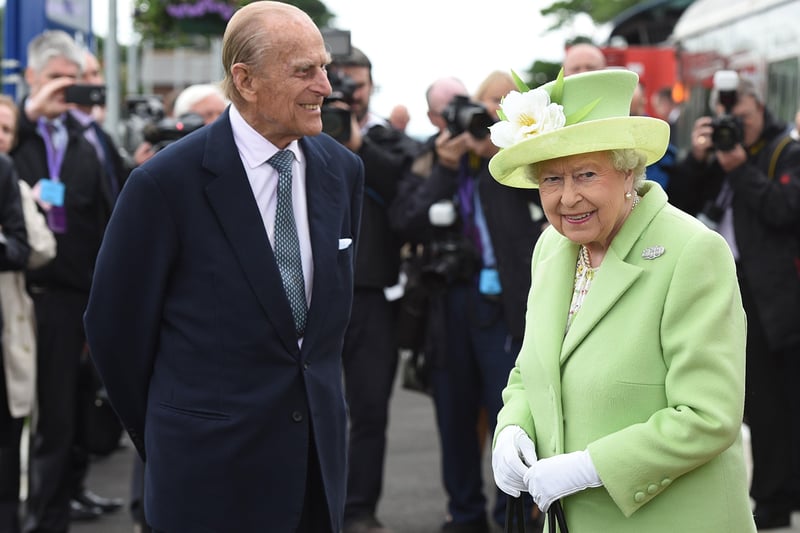Queen Elizabeth II in Northern Ireland in 2016