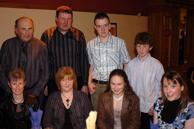 A great night was had by all at Moneymore Young Farmers dinner dance held in the Royal Hotel in 2007.