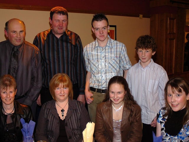 A great night was had by all at Moneymore Young Farmers dinner dance held in the Royal Hotel in 2007.