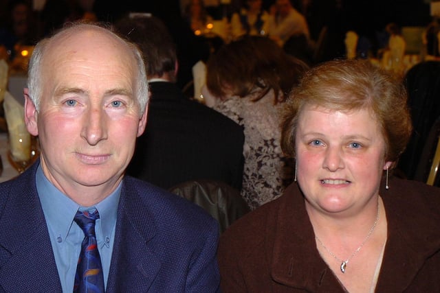In attendance at Moneymore Young Farmers dinner dance in 2007.