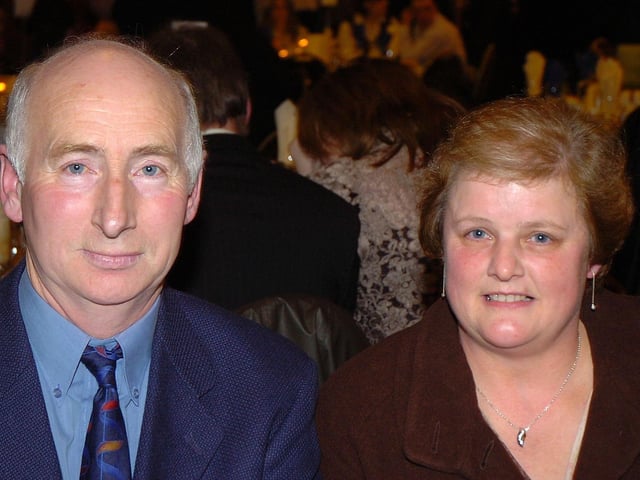In attendance at Moneymore Young Farmers dinner dance in 2007.