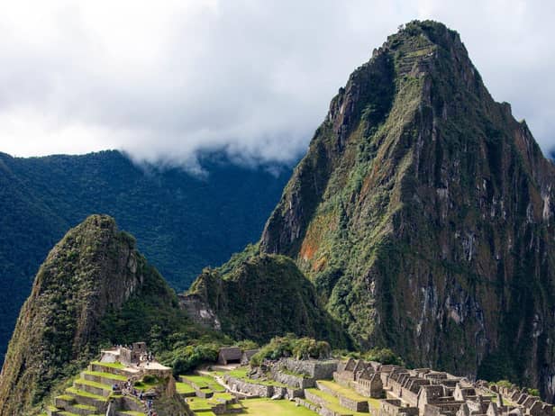 The Inca citadel of Machu Picchu in Peru.