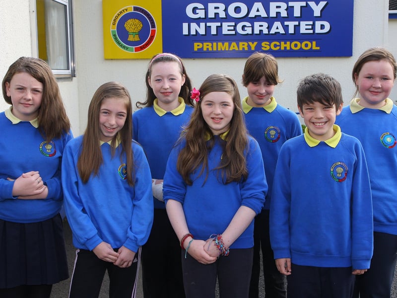 Groarty Primary School P7 leavers. INLS 2511-503MT.