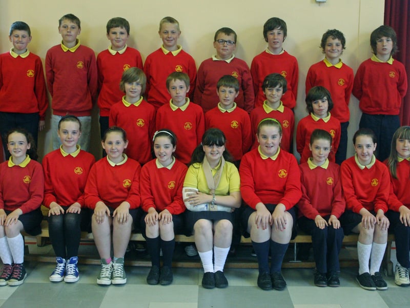 Ms. Mullan's P7 class at Steelstown PS, Derry. 3006JM29