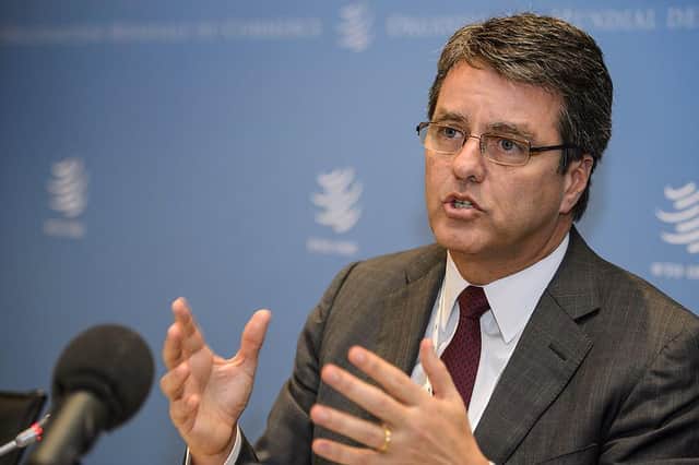 World Trade Organisation director general Roberto Azevedo.