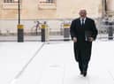 Education Secretary Nadhim Zahawi arrives at BBC Broadcasting House on Sunday, January 9. Picture: Ian West/PA Wire.