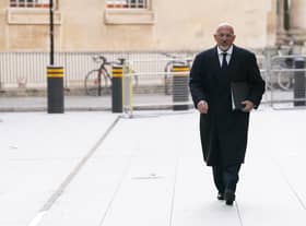 Education Secretary Nadhim Zahawi arrives at BBC Broadcasting House on Sunday, January 9. Picture: Ian West/PA Wire.