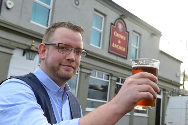 Jarrow's Crown and Anchor new landlord Gareth Carr