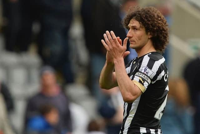 Former Newcastle United captain Fabricio Coloccini.