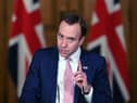 Health Secretary Matt Hancock. (Photo by Stefan Rousseau - WPA Pool/Getty Images)