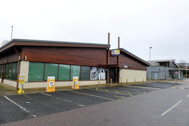 The former Frankie & Benny's at the Boldon Leisure Park.