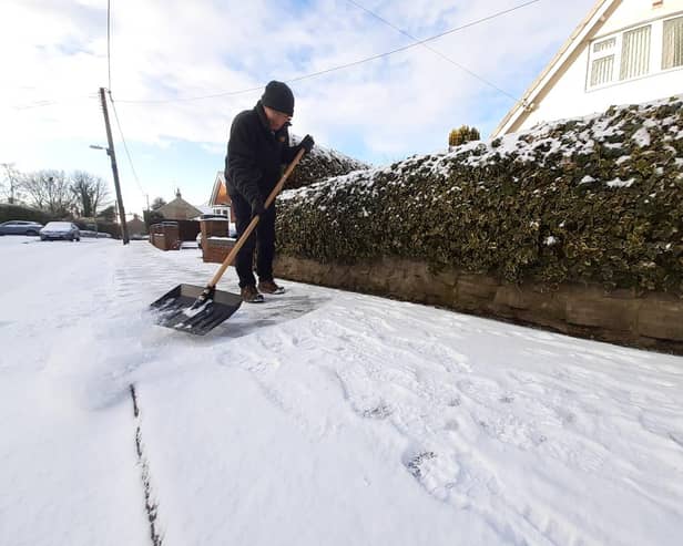 We'll see the snow for a little while yet, although the Met Office has said the thaw is on its way.