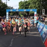 The junior Great North Run in 2021.