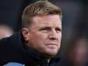 Newcastle United head coach Eddie Howe.