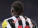 Newcastle United's Allan Sait-Maximin.