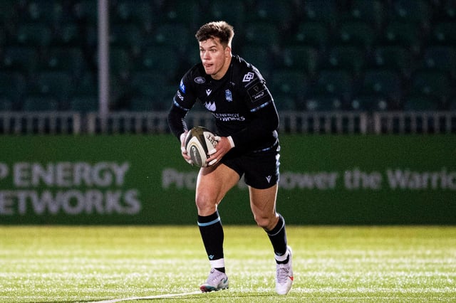 Huw Jones quittera Glasgow Warriors à la fin de la saison. Image: Ross MacDonald / SNS