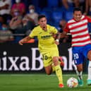 Yeremy Pino of Villarreal has been attracting interest from Newcastle United and Arsenal (Photo by Alex Caparros/Getty Images)