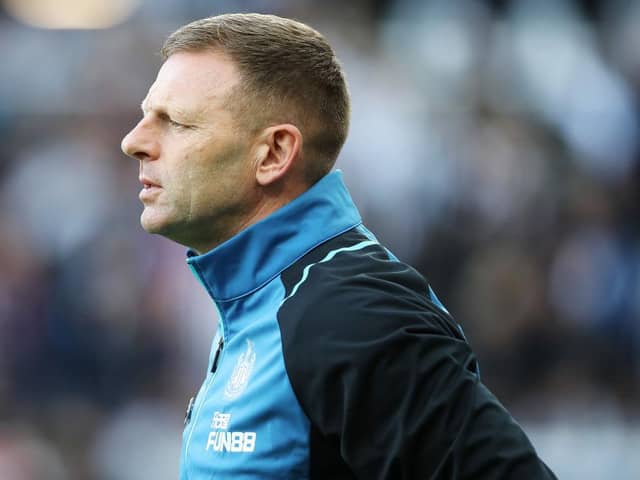Graeme Jones, Newcastle interim-manager. (Photo by Ian MacNicol/Getty Images)