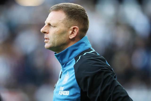 Graeme Jones, Newcastle interim-manager. (Photo by Ian MacNicol/Getty Images)