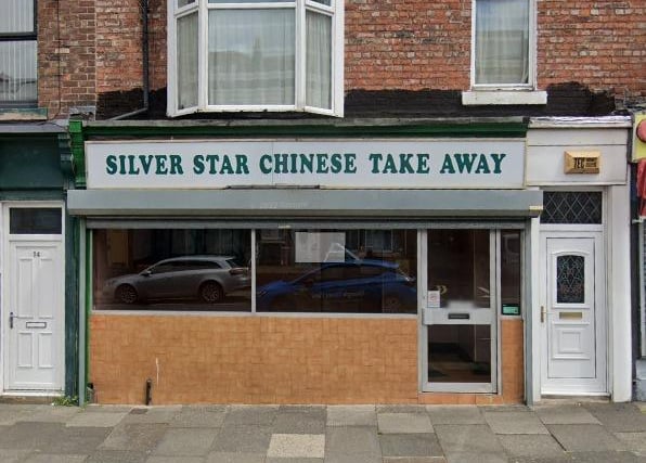 Silver Star takeaway on Imeary Street in South Shields has a 4.5 rating from 43 Google reviews.