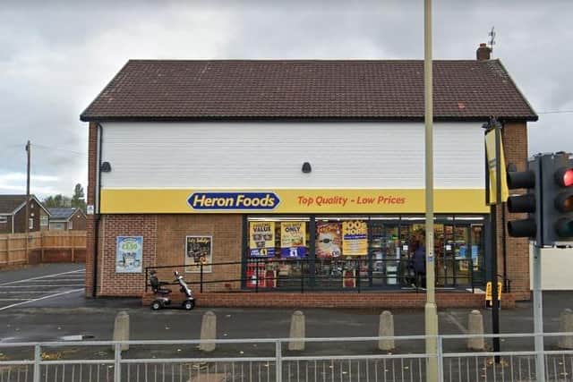Heron Foods on Hedworth Lane was judged to have a five-star food hygiene rating. Picture: Google Maps.