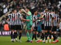 Five Newcastle United players have been named in OLBG's 'Team of the Season so far' (Photo by Stu Forster/Getty Images)