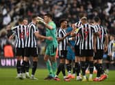 Five Newcastle United players have been named in OLBG's 'Team of the Season so far' (Photo by Stu Forster/Getty Images)