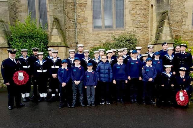 At the 2019 Remembrance Parade