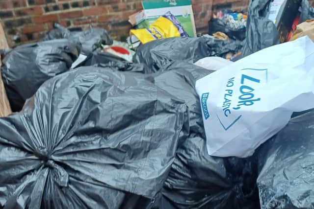 Michelle Nelson ignored a notice from South Tyneside Council to remove household waste from her back yard.