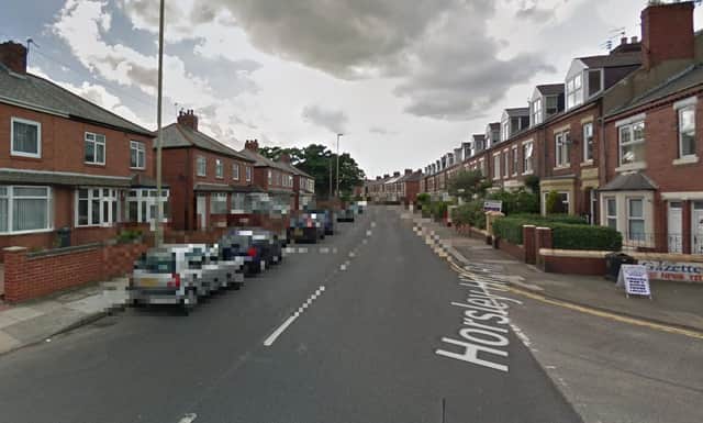 The incident happened in Horsley Hill Road