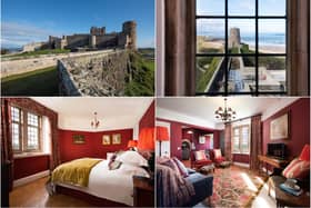 A holiday apartment is available at Bamburgh Castle.