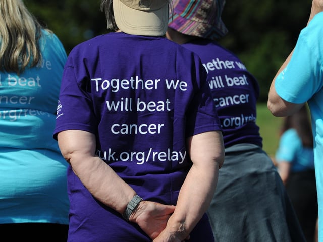 Cancer Research Relay for Life at Monkton Stadium, Jarrow.